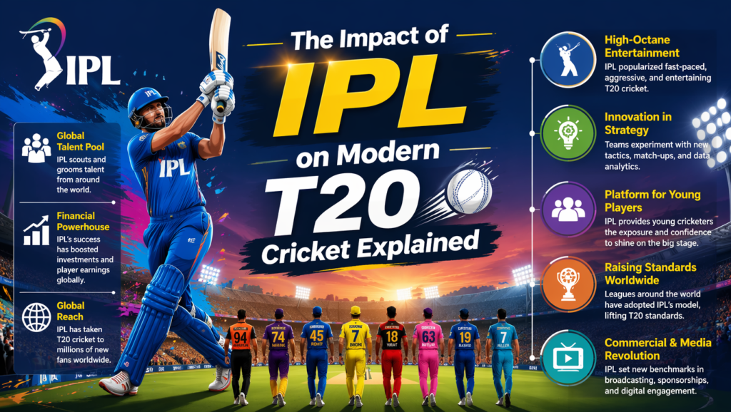 Exciting T20 cricket batting shot